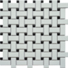 Lattice-Weave-White-Black-Basket-Weave-Porc-Mosaic