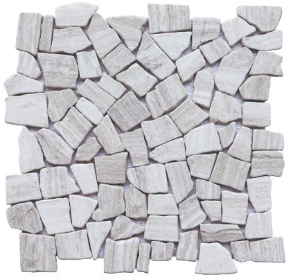 12"x12" Honey Matte Limestone Mosaic