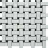 Lattice-Weave-White-Black-Basket-Weave-Porc-Mosaic